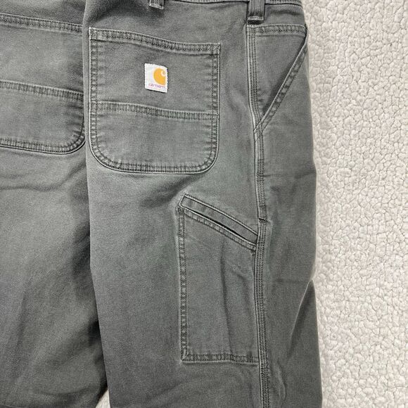 Carhartt Rugged Flex Canvas Work Pant Men’s 40x34 (Actual 38x32) Relaxed Fit - Picture 6 of 12